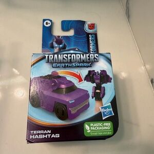 Hasbro Transformers EarthSpark Terran Hashtag Purple Action Figure